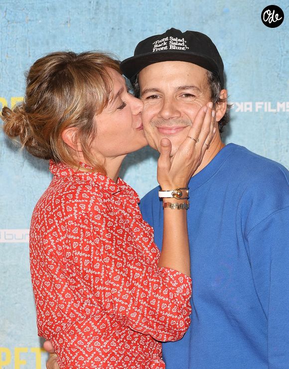 Caroline Anglade et son compagnon Nicolas Moreau - Avant-première du film "Petit Jésus" au cinéma Pathé Beaugrenelle à Paris le 3 juillet 2023. © Coadic Guirec/Bestimage