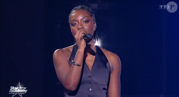 Sarah, Battle du Top 3, Star Academy - capture d'écran TF1