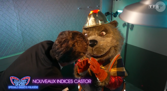Le Castor dans Mask Singer, capture d'écran TF1