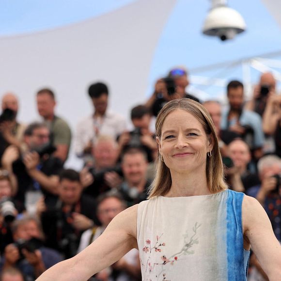 Jodie Foster au photocall du film "Vie Privée" lors du 78ème Festival International du Film de Cannes, au Palais des Festivals à Cannes, France, le 21 mai 2025. © Jacovides-Moreau/Bestimage