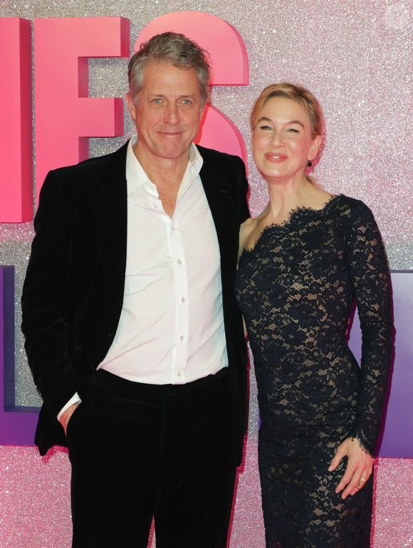 Hugh Grant et Renée Zellweger - Avant-première du film "Bridget Jones : Folle de lui" au Grand Rex à Paris le 27 janvier 2025. © Coadic Guirec/Bestimage