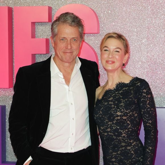 Hugh Grant et Renée Zellweger - Avant-première du film "Bridget Jones : Folle de lui" au Grand Rex à Paris le 27 janvier 2025. © Coadic Guirec/Bestimage