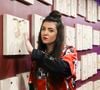 La chanteuse avait vécu une rupture compliqué avec Gia Martinelli.

Exclusif - Hoshi - Backstage - Enregistrement de l'émission "L'Invitation", présentée par B.Montiel et diffusée le 29 décembre sur Olympia TV © Jack Tribeca / Bestimage