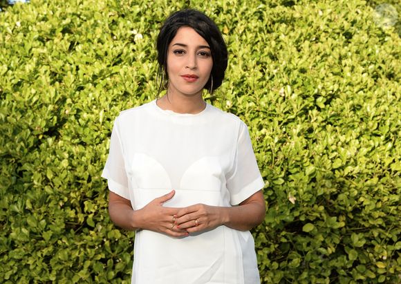 Exclusif - Leïla Bekhti (porte un top Viktor & Rolf) pose lors du 7ème Festival du Film Francophone d'Angoulême, à Angoulême, le 23 août 2014.