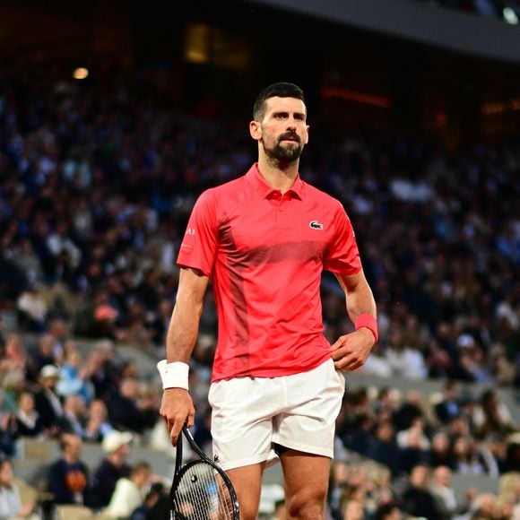 Novak Djokovic ( Serbia ) during the 2025 French Open at Roland Garros on Juin 04, 2025 in Paris, France. © Dante Badano / PSNewz /Bestimage