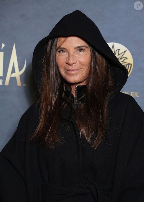 Nathalie Marquay-Pernaut - Générale du spectacle du Cirque du Soleil "Alegria, un nouveau jour" sur l'Ile des Impressionnistes de Chatou le 25 novembre 2025. © Denis Guignebourg/BestImage