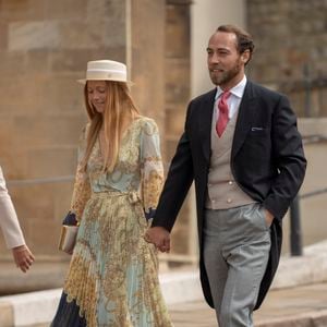 Et à l'occasion de la fête des mères, il a décidé de faire honneur à son épouse. 

James Middleton et sa compagne Alizee Thevenet - Mariage de Lady Gabriella Windsor avec Thomas Kingston dans la chapelle Saint-Georges du château de Windsor le 18 mai 2019. © Express Syndication/ Bestimage