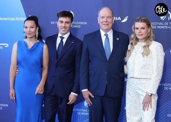 Pour Patrick Raingeard, cette reconnaissance reste avant tout celle d'un projet collectif.

Louis Ducruet, Marie Chevalier, S.A.S. le prince Albert de Monaco et Camille Gottlieb - Séance photo lors de la cérémonie d'ouverture de la 65e édition du Festival TV de Monte-Carlo, le 12 juin 2026
 © Denis Guignebourg / Bestimage