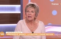 Véronique Jannot sur le plateau de "Télématin"