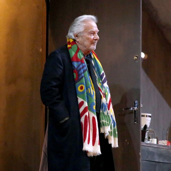 Exclusif - Pierre Arditi sur scène lors de la Générale de la Pièce « Je me souviendrai… de presque tout » au Théâtre Montparnasse à Paris le 18 Septembre 2025. 

© Bertrand Rindoff / Bestimage