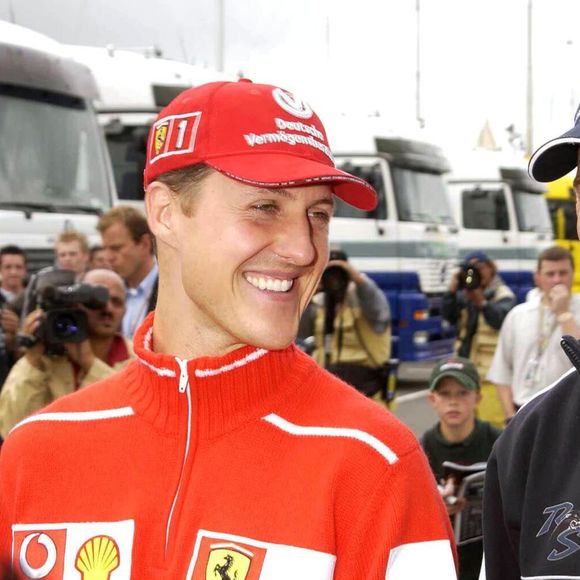 Archives - Michael Schumacher au Grand Prix de Silverstone, en Angleterre. ALPHA AGENCY / BESTIMAGE