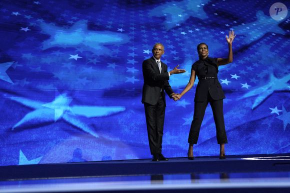 Des rumeurs évoquent la séparation de Michelle et Barack Obama

L'ancien président américain Barack Obama et la première dame Michelle Obama lors de la deuxième journée de la Convention nationale du parti démocrate (DNC) au United Center à Chicago, Illinois, le 20 août 2024. Photo by Yuri Gripas/ABACAPRESS.COM