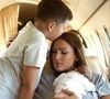 Vitaa est maman de Liham, né en 2011, Adam, né en 2014, et Noa, née en 2022

Vitaa avec son fils Adam et sa fille Noa. Avril 2022 Instagram