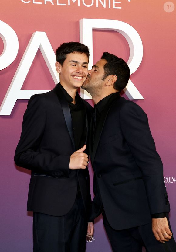 Mais Léon, le fils du couple, n'était pas de la partie… 

Jamel Debbouze et son fils Léon - Photocall des lauréats (press room) lors de la 49ème édition de la cérémonie des César à l’Olympia à Paris le 23 février 2024

© Dominique Jacovides / Olivier Borde / Bestimage