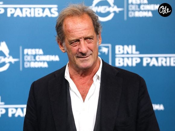 Vincent Lindon lors de la séance photo organisée dans le cadre du Roma Cinema Fest pour le film « Le Choix de Joseph Cross ». Italie, le 18 octobre 2024. Photo de ProvvisionatoMarco/IPA/ABACAPRESS.COM