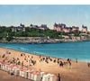 Il s'agit de la Bretagne, région la plus accueillante de France
Photo couleur de la plage de Dinard, France. Datée de 1895 Photo by World History Archive/ABACAPRESS.COM