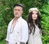 Ensemble, ils rénovent un ancien domaine en pleine nature.
Exclusif - Rendez-vous avec Catherine Davydzenka et son compagnon Stéphane Blancafort (partenaire dans la série "Ici tout commence") en marge du Festival du Cinéma Francais et de la Gastronomie d'Aix-les-Bains, France, le 6 juin 2025. © Denis Guignebourg/Bestimage