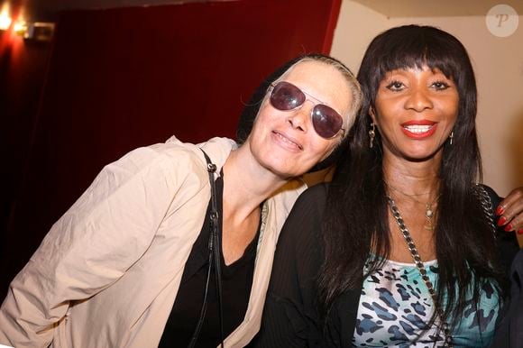 Exclusif - Mallaury Nataf et BB Ange - Générale du spectacle "Psych&Lyrique" à la Comédie Saint-Michel à Paris le 13 septembre 2025. © Cédric Perrin/Bestimage