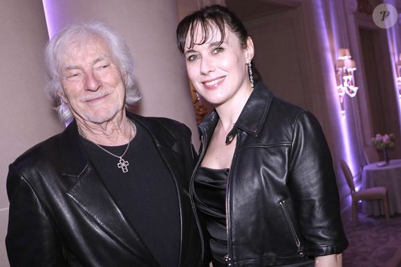 Hugues Aufray et sa femme Murielle (Muriel) Aufray lors de la cérémonie des Stéthos d'Or 2024 à Paris. Le 18 mars 2024
© Cédric Perrin / Bestimage