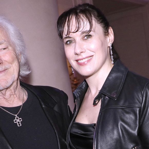 Hugues Aufray et sa femme Murielle (Muriel) Aufray lors de la cérémonie des Stéthos d'Or 2024 à Paris. Le 18 mars 2024
© Cédric Perrin / Bestimage