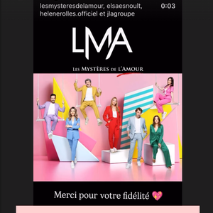 Elsa Esnoult réagit à l'arrêt de la diffusion des Mystères de L'amour sur le groupe TF1