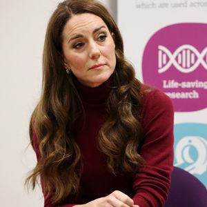 Catherine (Kate) Middleton, princesse de Galles à l'hôpital Royal Marsden, où elle a reçu son traitement contre le cancer, à Londres, Royaume-Uni, le 14 janvier 2025. © Chris Jackson/WPA-Pool/Bestimage