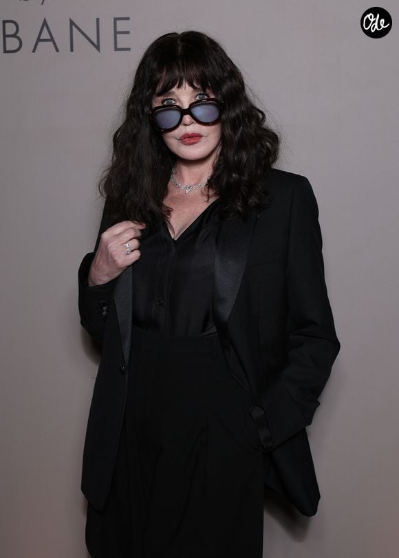 Exclusif - Isabelle Adjani lors de la soirée anniversaire des 25 ans de la Terrasse de Albane pendant le 79ème Festival International du Film de Cannes, France, le 15 mai 2026. © Denis Guignebourg/Bestimage
