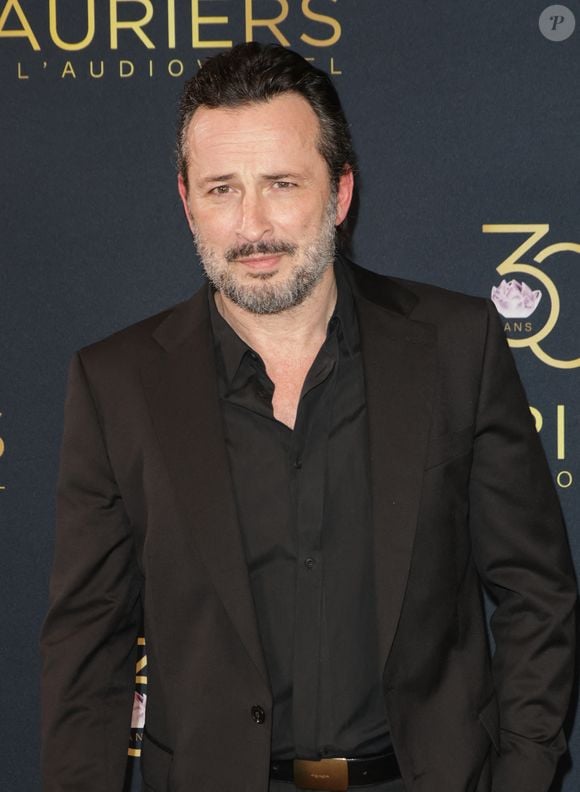 Michaël Cohen - Photocall de la 30ème cérémonie des Lauriers de l'audiovisuel au théâtre Marigny à Paris le 24 février 2025. © Coadic Guirec/Bestimage