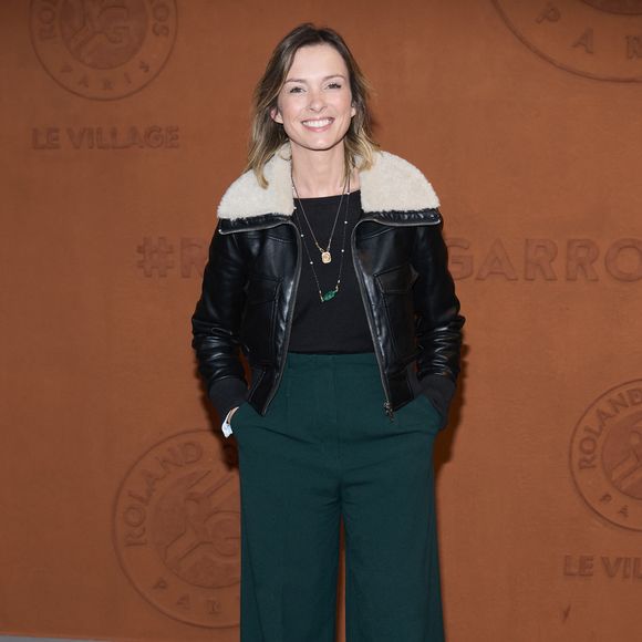 Isabelle Ithurburu au village (night session) lors des Internationaux de France de tennis de Roland Garros 2024, à Paris, France, le 31 mai 2024. © Jacovides-Moreau/Bestimage