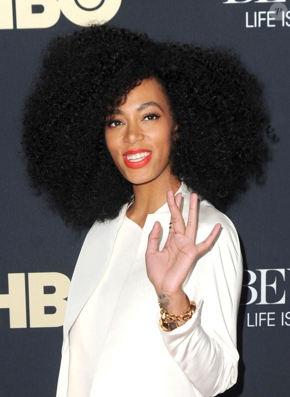 Cette éducation visionnaire a permis de forger le lien indestructible qui unit les deux stars.

Solange Knowles - Première du film documentaire "Beyonce : Life is but a dream" au Ziegfeld Theater a New York. Le 12 février 2013