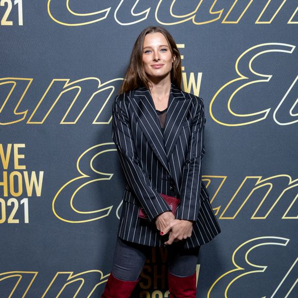 Ilona Smet - Photocall du défilé Etam Live Show 2021 à l'Opéra Garnier à Paris le 4 octobre 2021.

© Tiziano Da Silva / Bestimage