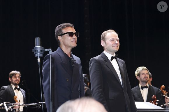 Exclusif - Omar Harfouch, Mathieu Bonnin - Concerto pour la paix de Omar Harfouch au théâtre de Béziers le 8 mai 2025 © Jack Tribeca / Bestimage