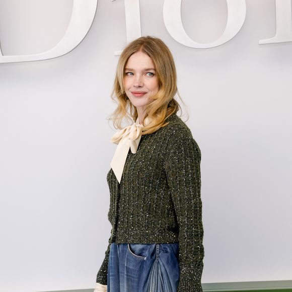 Natalia Vodianova au photocall du défilé Christian Dior Collection Femme Prêt-à-Porter Automne/Hiver 2026-2027 lors de la Fashion Week de Paris (PFW) au Jardin des Tuileries, à Paris, France, le 3 mars 2026. © Olivier Borde/Bestimage