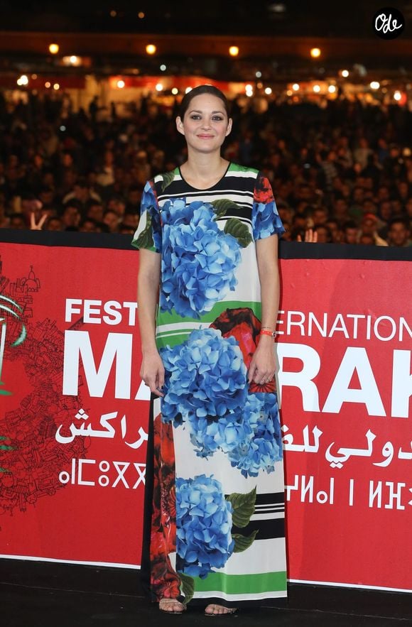 Marion Cotillard arrive à la présentation de son film "Public Enemies" sur la place Jemaa El-Fna dans le cadre du 13e Festival International du Film de Marrakech, le 5 décembre 2013
©DOMINIQUE JACOVIDES / BESTIMAGE