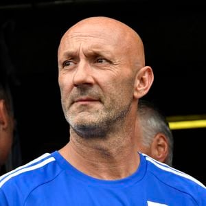 Fabien Barthez lors du match France 98 contre le Stade Toulousain au stade Ernest Wallon de Toulouse, en France, le 10 juillet 2017. Photo de Pascal Rondeau/ABACAPRESS.COM