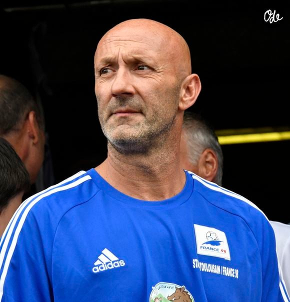Fabien Barthez lors du match France 98 contre le Stade Toulousain au stade Ernest Wallon de Toulouse, en France, le 10 juillet 2017. Photo de Pascal Rondeau/ABACAPRESS.COM