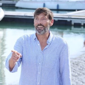 Laurent Kerusoré lors du photocall du 'Plus belle vie, encore plus belle' lors du 27ème Festival de la Fiction de la Rochelle, France, le 19 septembre 2025. © Denis Guignebourg/Bestimage