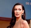 On se souvient notamment, en 2024, de la mannequin américaine Bella Hadid, qui avait arboré une robe qui laissait entrevoir sa poitrine.
Bella Hadid - Montée des marches du film "The Apprentice" lors du 77ème Festival International du Film de Cannes, au Palais des Festivals à Cannes. Le 20 mai 2024. © Jacovides-Moreau / Bestimage