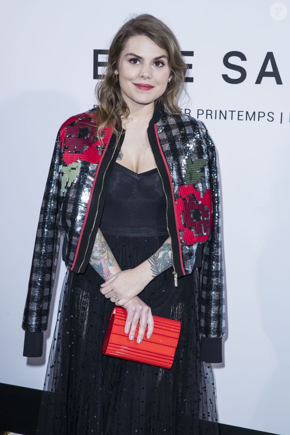 Coeur de Pirate au défilé Elie Saab PAP femme printemps / été 2019 à Paris le 28 septembre 2018. © Olivier Borde / Bestimage