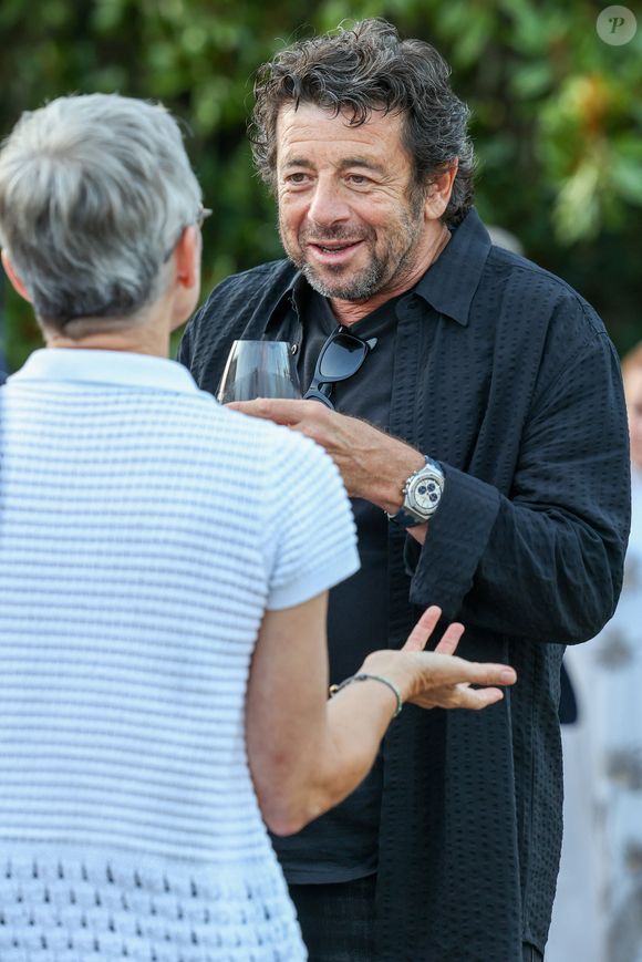 Patrick Bruel (invité d'honneur) - Cérémonie d'ouverture du Festival International du Film de Pauillac au Château d'Armailhac à Pauillac le 8 juillet 2025. © Jean-Marc Lhomer/Bestimage