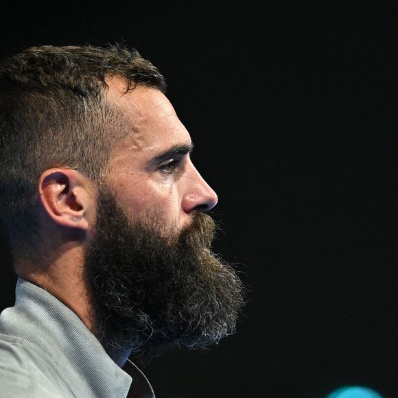 Benoit Paire (FRA) doit abandonner en raison d'une blessure au dos lors de son match au Challenger de Brest, Brest, France le 27 octobre 2022. Photo par Corinne Dubreuil/ABACAPRESS.COM