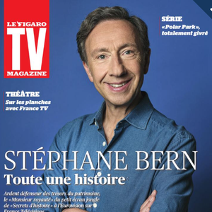 Couverture de "Tv Magazine" avec Stéphane Bern.