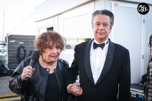 Exclusif - Liliane Rovere, Thibault de Montalembert lors de l'émission "C à vous"  pendant le 79ème Festival International du Film de Cannes le 15 mai 2026. © Jack Tribeca/Bestimage