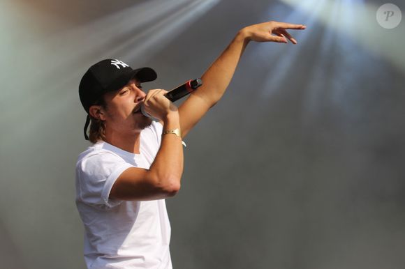 Nekfeu - Quatrième jour du festival Fnac Live sur le parvis de l'Hôtel de Ville à Paris. 
Lise Tuillier / Bestimage