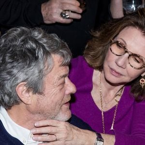 Théma - Les histoires d'amour entre politiques et journalistes - Semi-Exclusif - No Web - Jean-Louis Borloo et sa femme Béatrice Schönberg - Soirée en l'honneur de Nathalie Baye, organisée par Louis Michel Colla, à La Chope des Puces, restaurant mythique de Marcel Campion à Saint-Ouen. Le 30 avril 2018. © Cyril Moreau / Bestimage