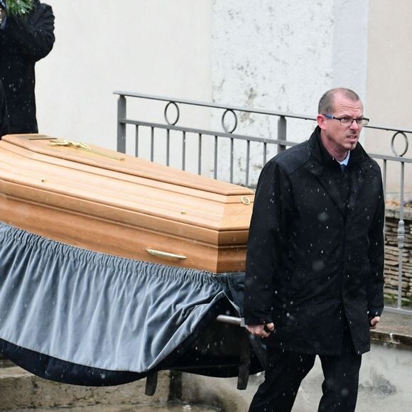 Exclusif - Obsèques d'Alain Morini-Bosc dans l'église Saint-Pierre dans la commune d'Abrets en Dauphiné, France, le 14 mars 2025. Romain Doucelin/Bestimage
