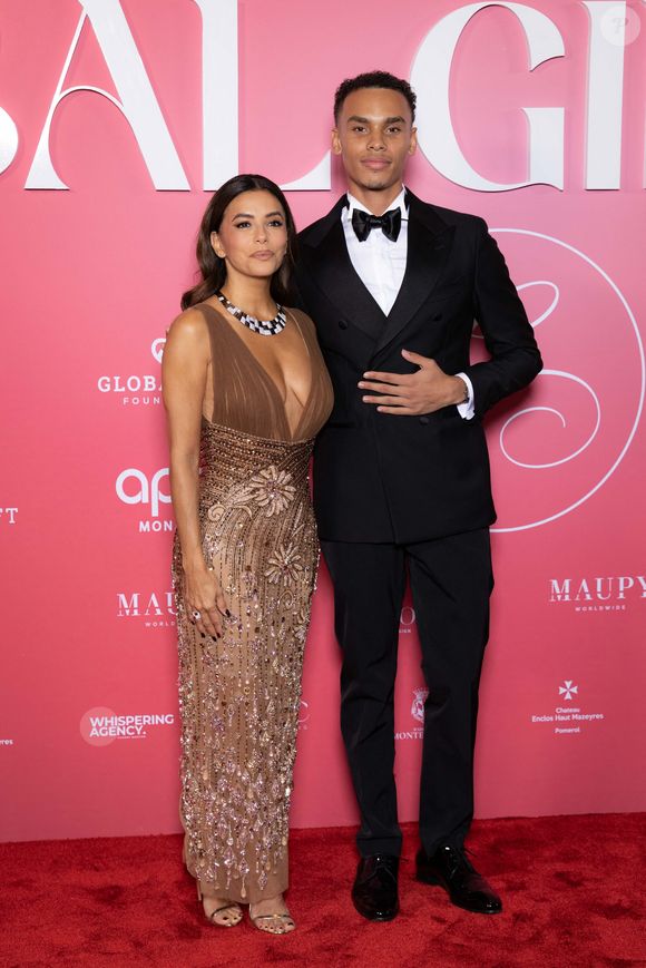 Eva Longoria et Alexandre Grimaldi assistent au premier Gala Global Gift sponsorisé par « APM Monaco » organisé à Monaco, dans la Salle Empire de l'Hôtel de Paris. © Olivier Huitel/Pool/Bestimage