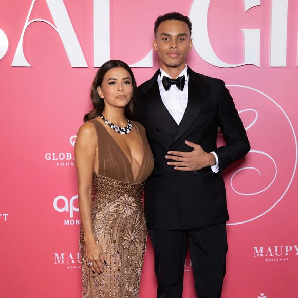 Eva Longoria et Alexandre Grimaldi assistent au premier Gala Global Gift sponsorisé par « APM Monaco » organisé à Monaco, dans la Salle Empire de l'Hôtel de Paris. © Olivier Huitel/Pool/Bestimage