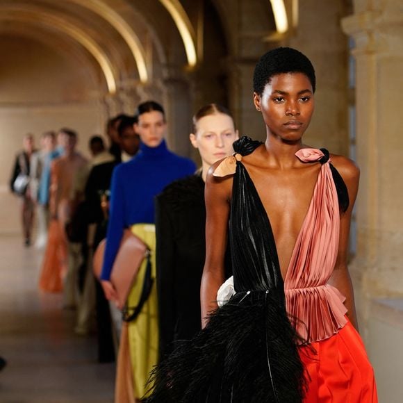 Défilé de mode prêt-à-porter automne-hiver 2023/2024 "Victoria Beckham" lors de la Fashion Week de Paris.  Action Press / Bestimage