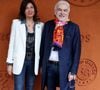 Cathy Bancarel et son compagnon Pascal Praud au village lors des Internationaux de France de tennis de Roland Garros 2024, à Paris, France, le 1er juin 2024. © Jacovides-Moreau/Bestimage